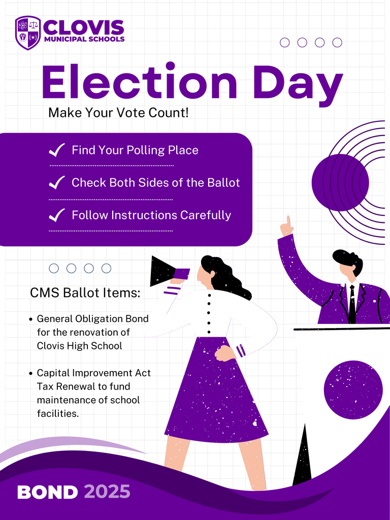 Flyer for Election Day
