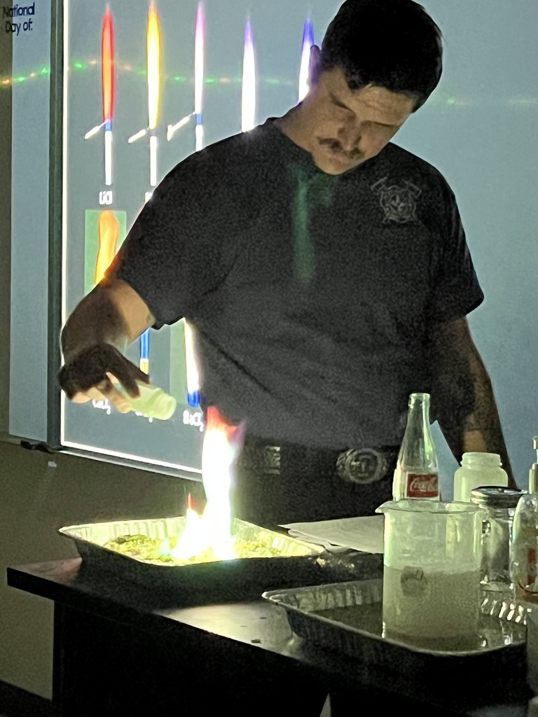 Yucca Middle School and Clovis Fire Department