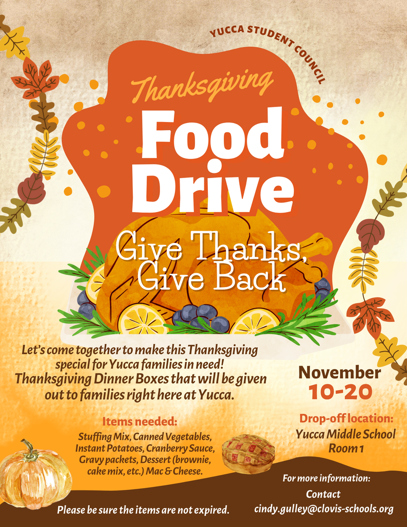 Food Drive Flyer