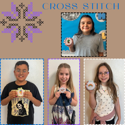 Cross Stitch with Mrs.Gardner 