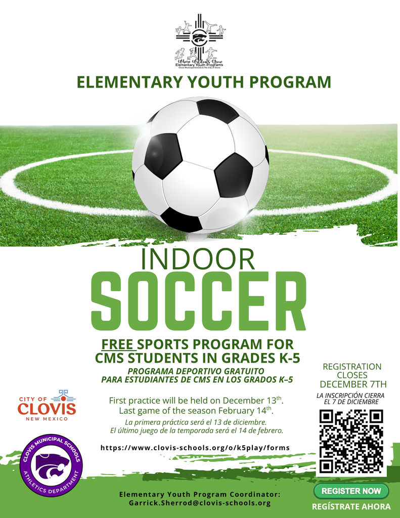 Indoor Soccer Flyer