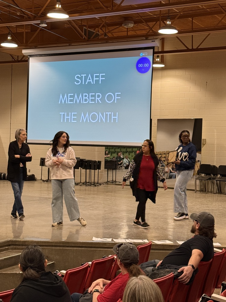 Staff Member of the month