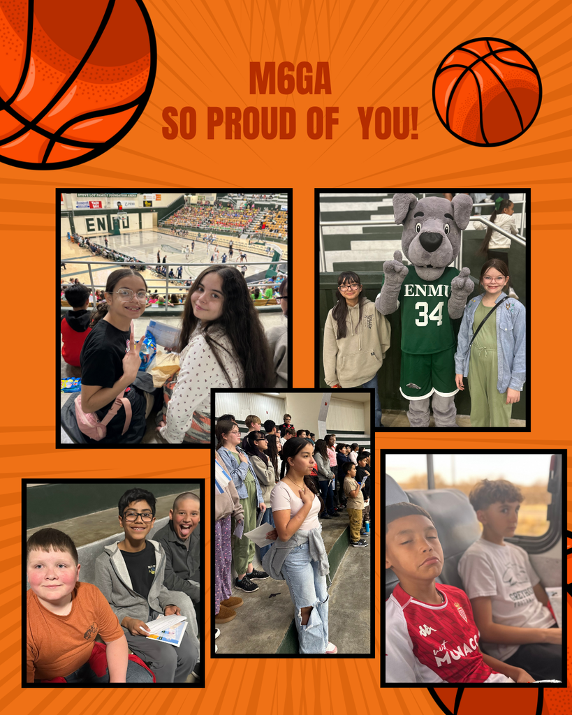 M6GA So Proud of YOU! (various pics of students at an Eastern New Mexico University Basketball Game)