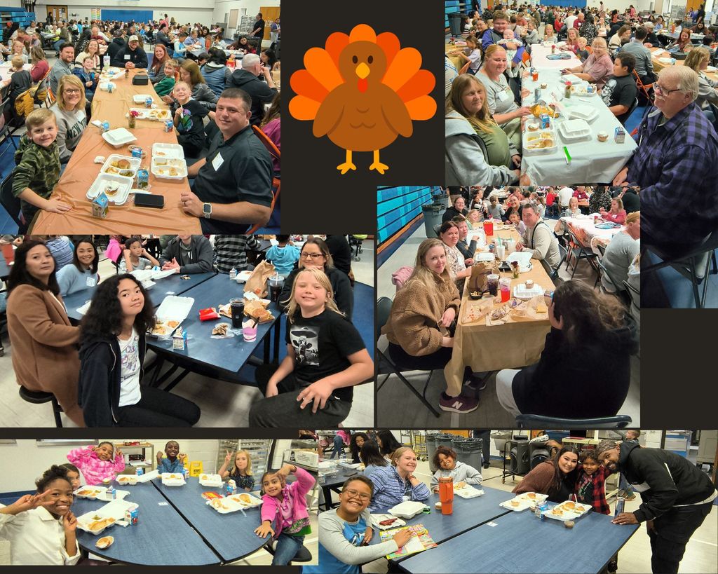 Thanksgiving Lunch with our Families 