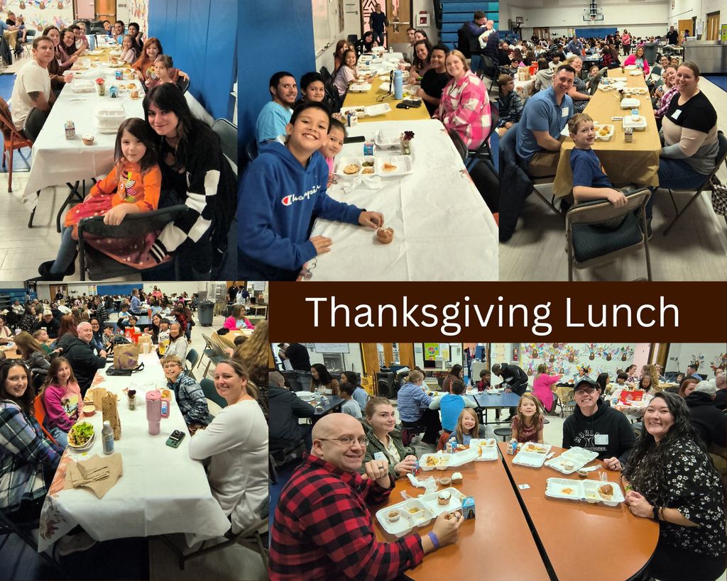 Thanksgiving Lunch with our Families 