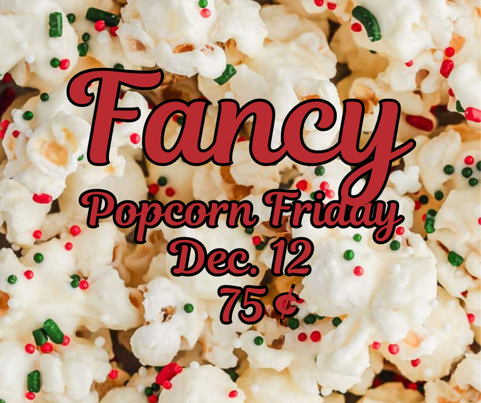 Extra fancy holiday popcorn!