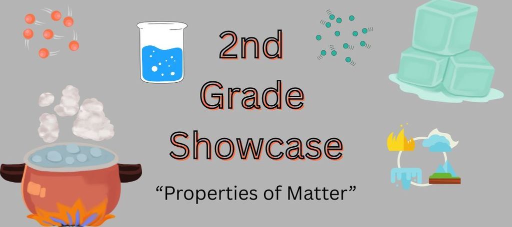 2nd Grade Showcase about Properties of Matter is December 17th from 9am-10am