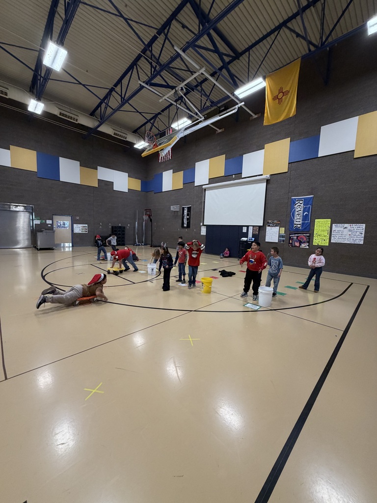 students playing reindeer games