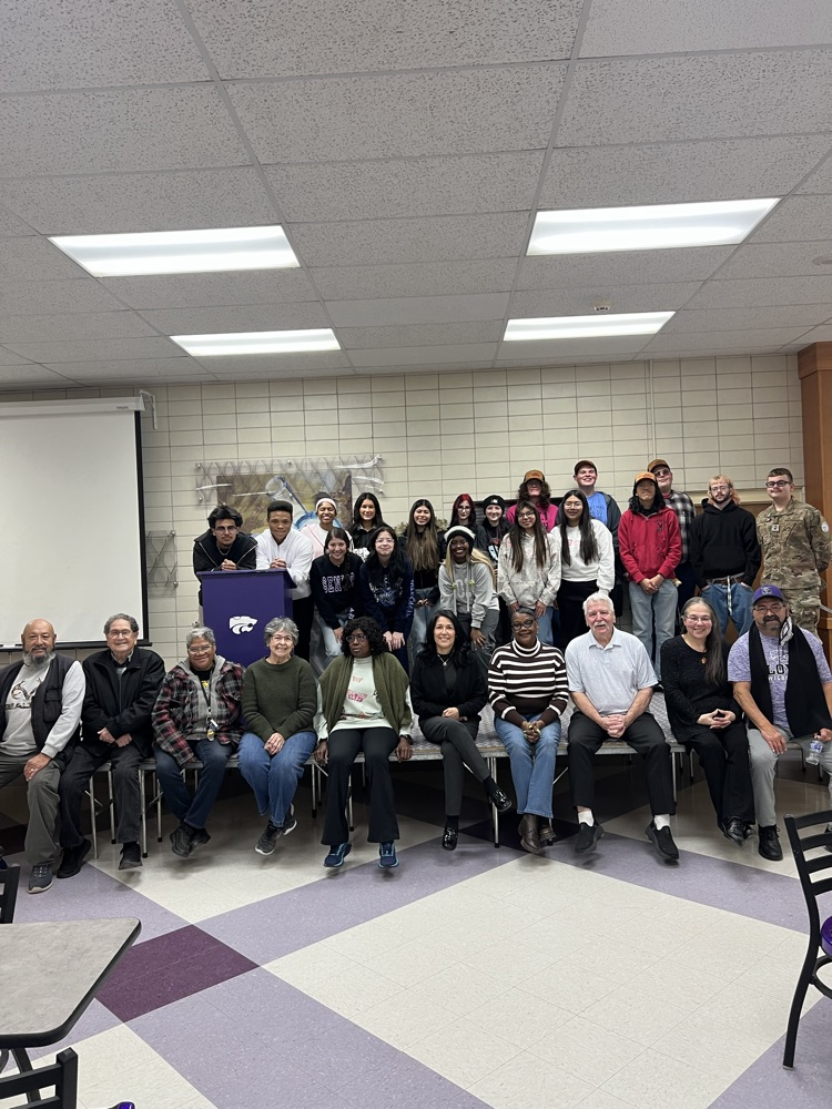 Group of community members and students