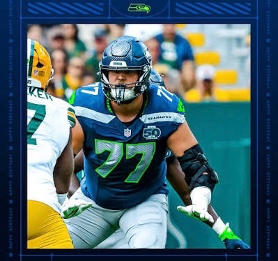 Bryce Cabledue on the seahawks team