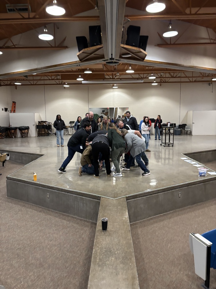 CHS English teachers had a great time sharing a Snowballing classroom activity