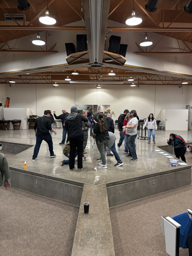 CHS English teachers had a great time sharing a Snowballing classroom activity