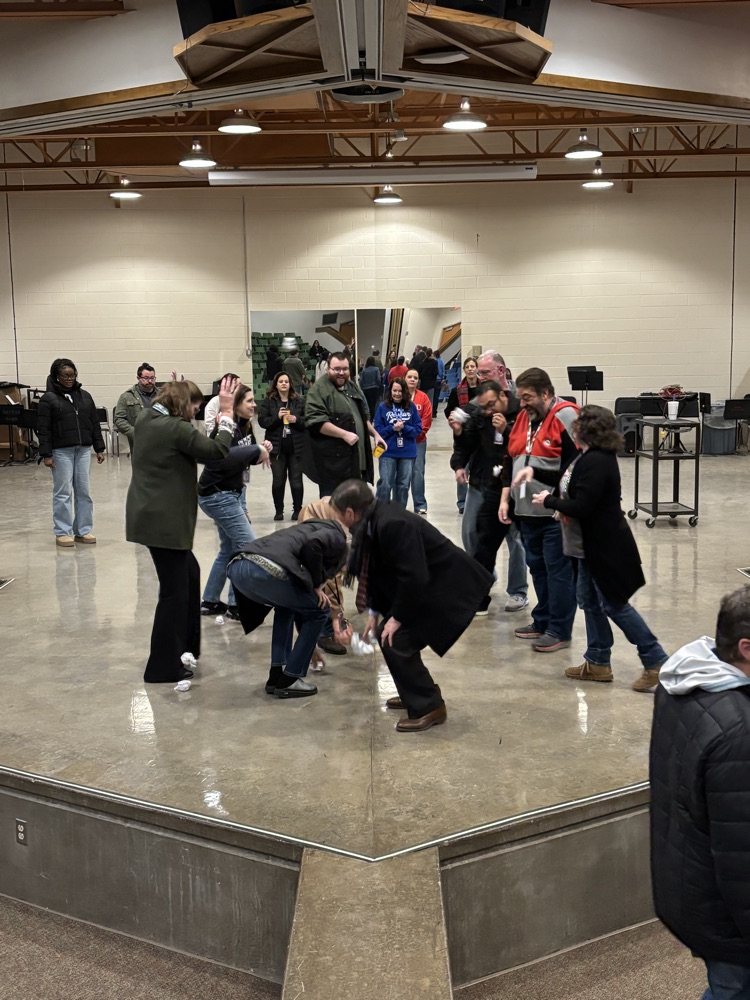 CHS English teachers had a great time sharing a Snowballing classroom activity