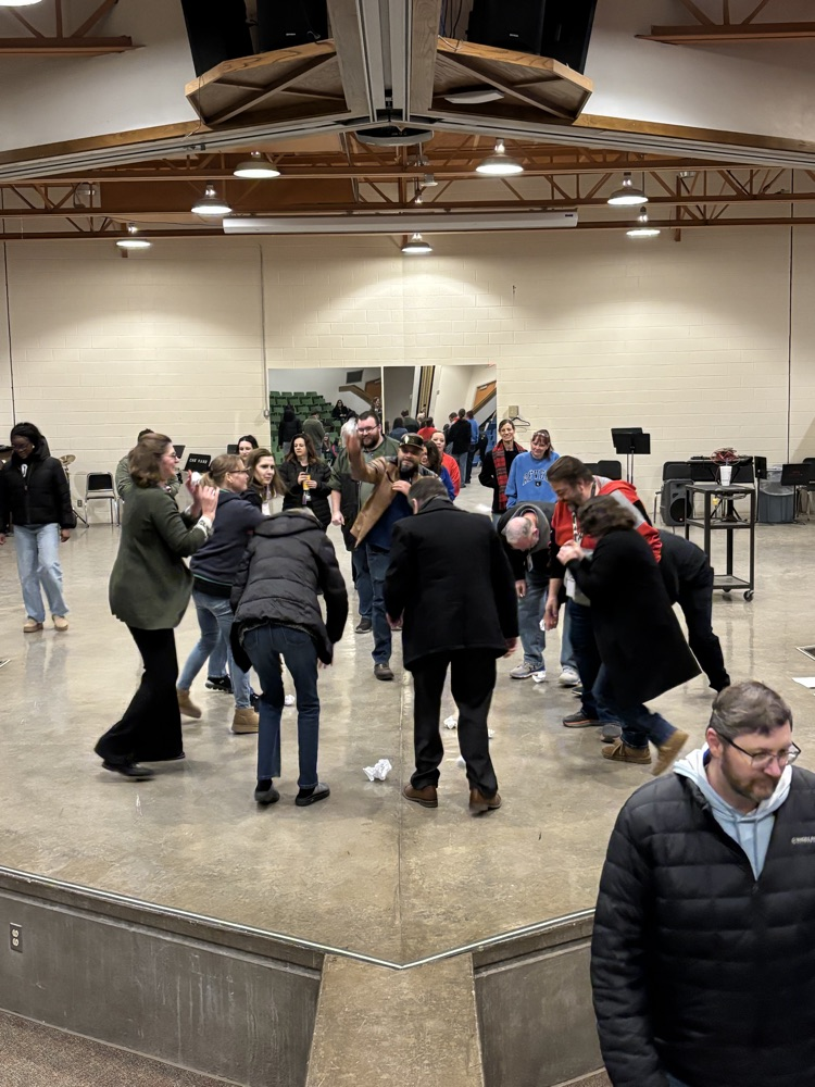 CHS English teachers had a great time sharing a Snowballing classroom activity