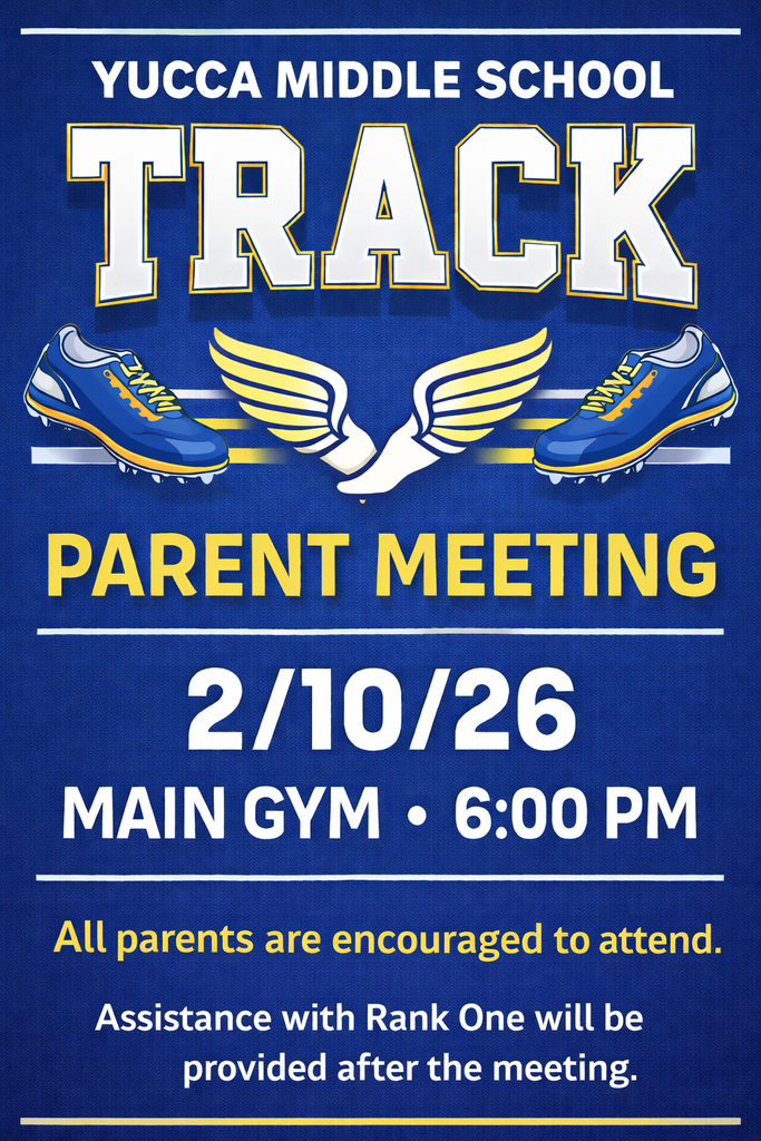 Track Parent Meeting Flyer