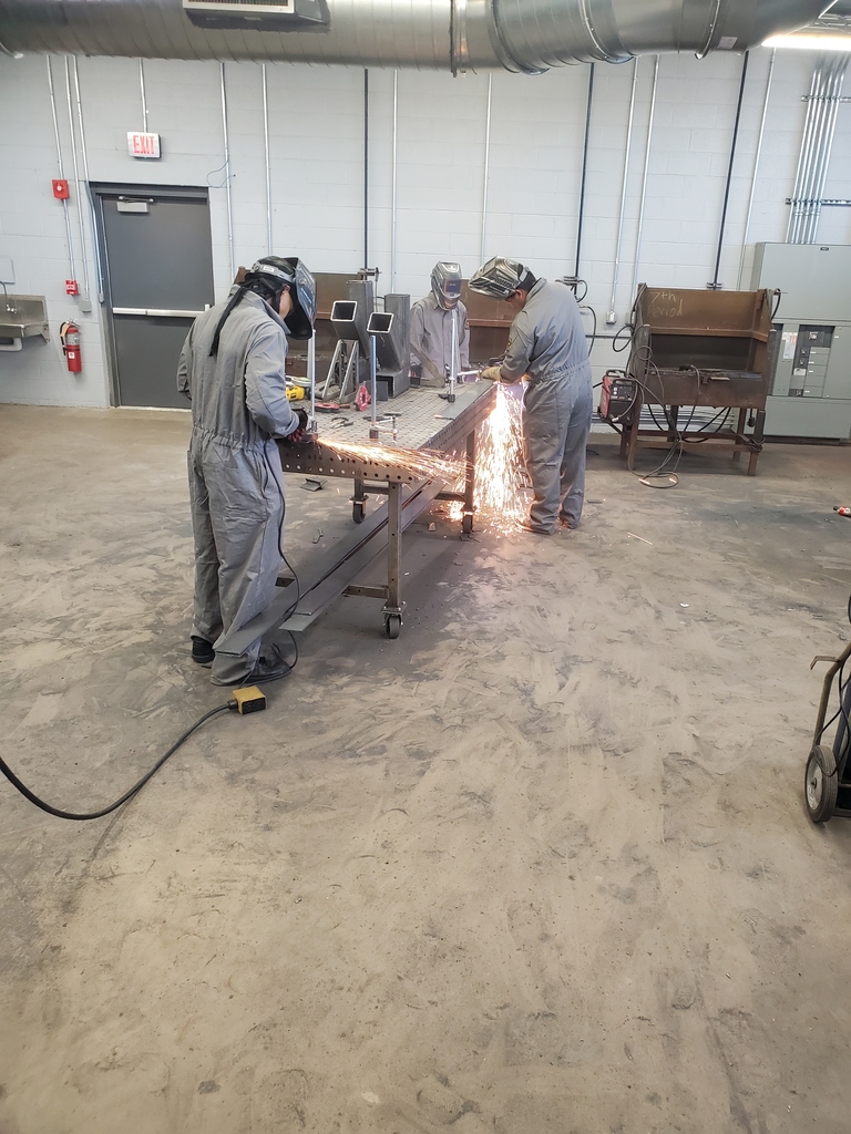 Students Welding