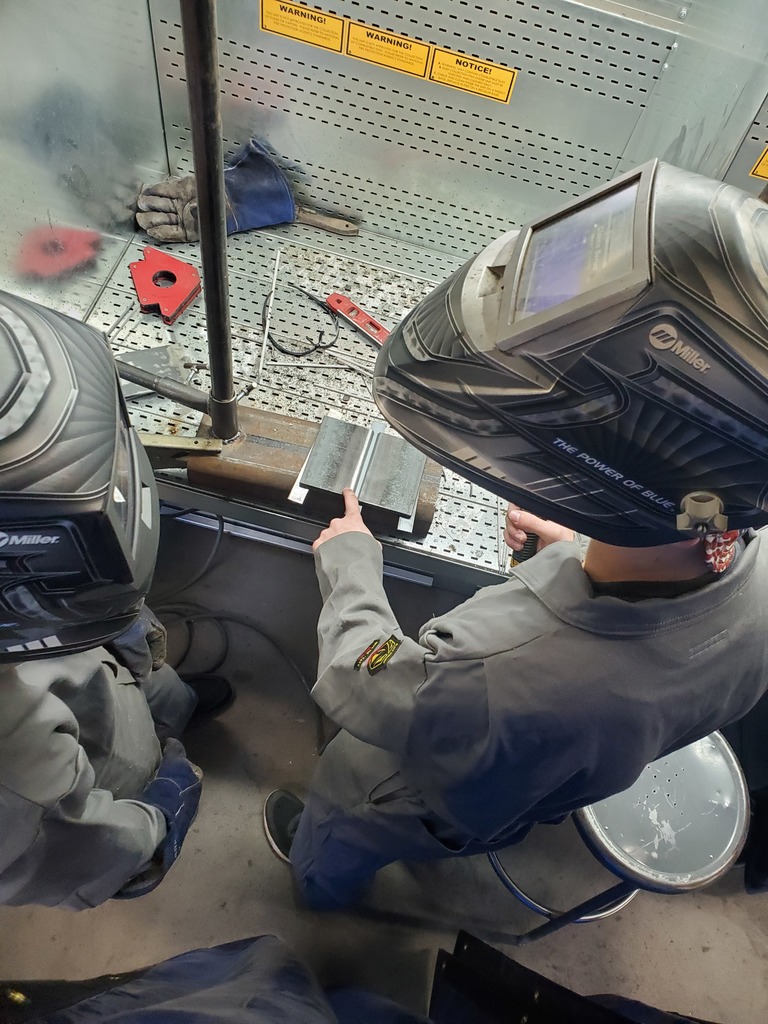 Students Welding