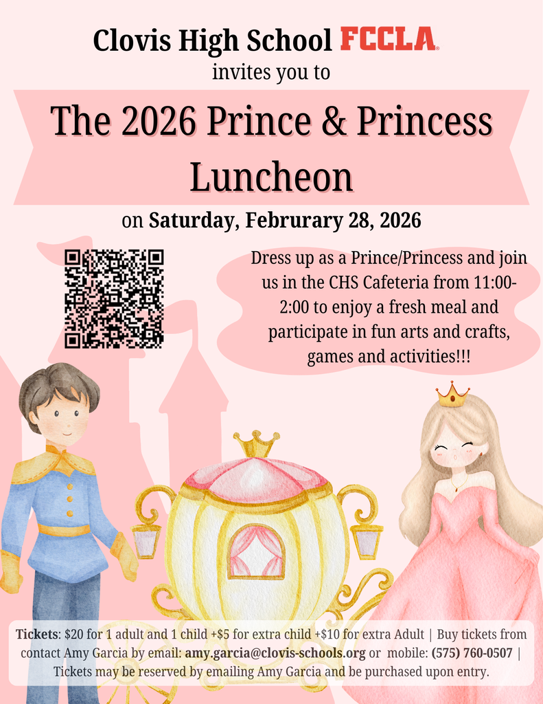 Prince and Princess Luncheon Flyer 