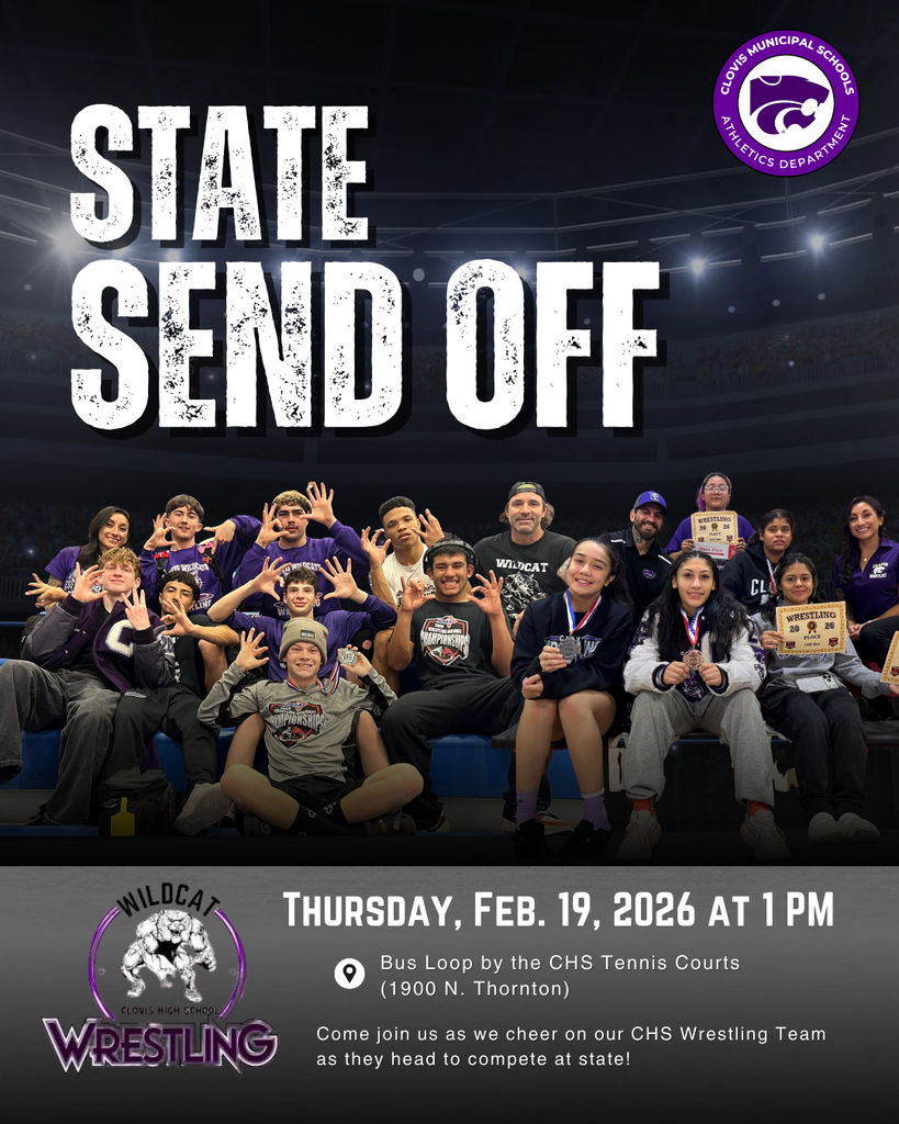 State Wrestling Send-Off Flyer