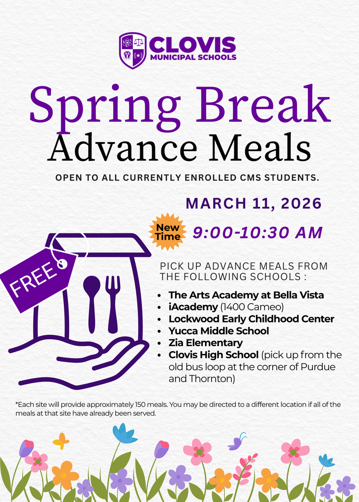 Flyer for Advance Meals