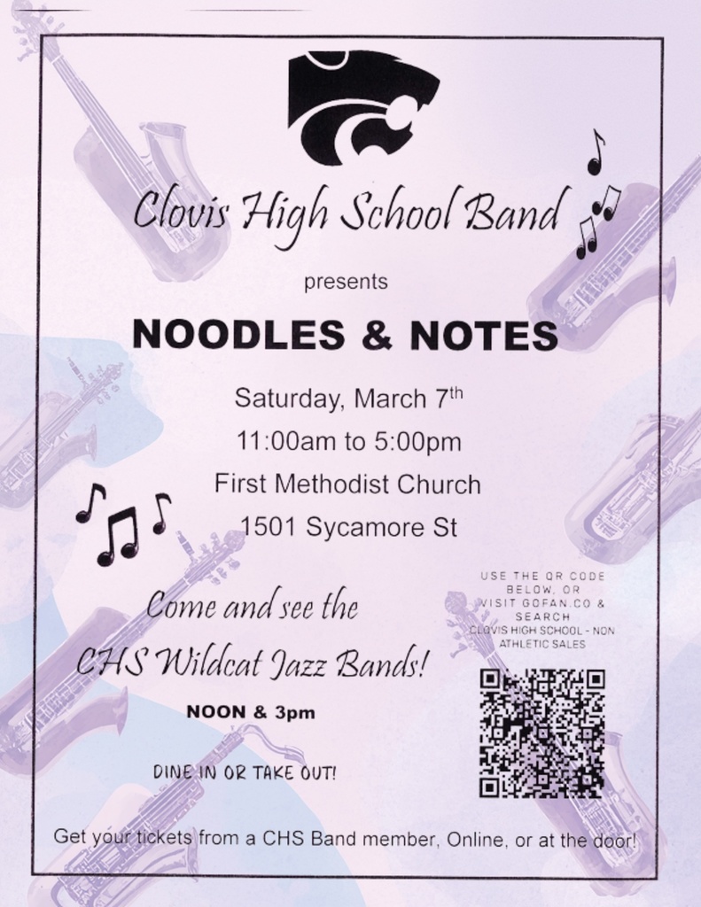 Noodles and Notes Flyer 