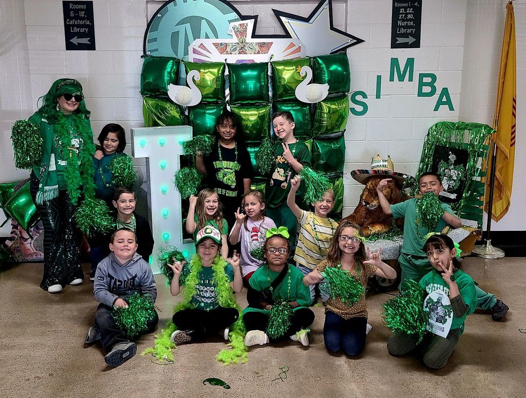 Isibindi house leaders and hype crew