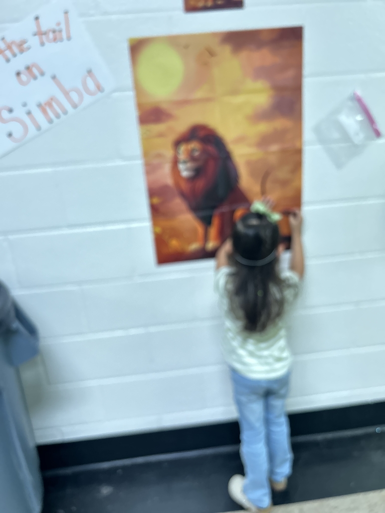 Pin the tail on simba