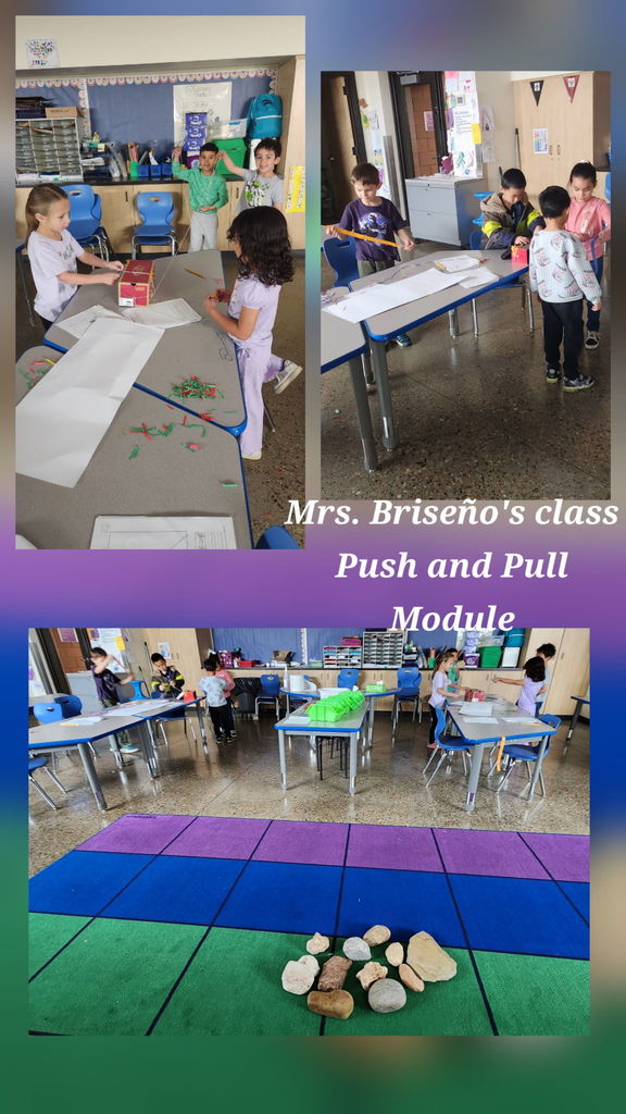 Mrs. Briseño's class push and pull module