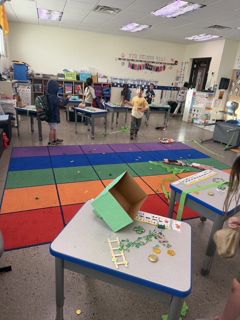 Mrs. Hodson's class with their push and pull module 