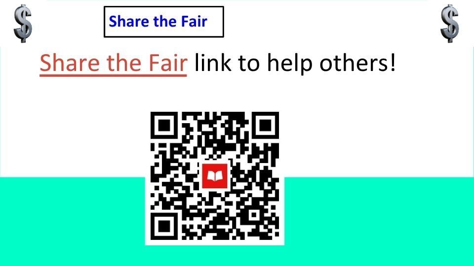 This is the share the fair link that will help out friends who go over or don't get to get anything 