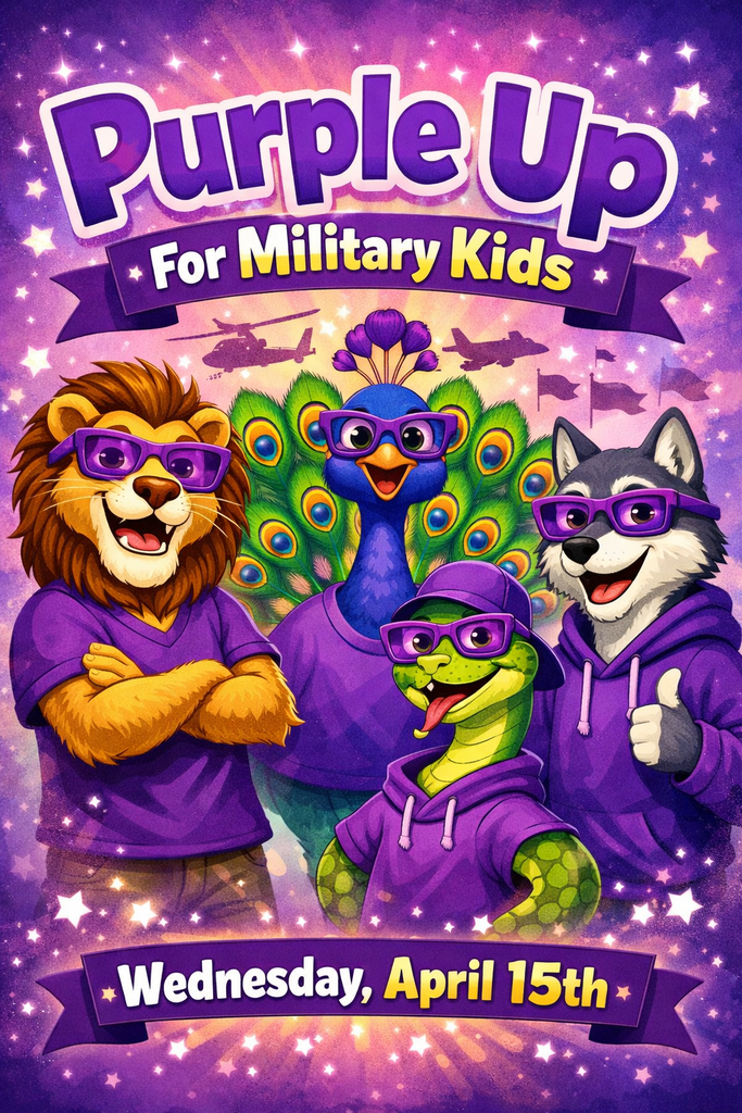 Purple Up Flyer