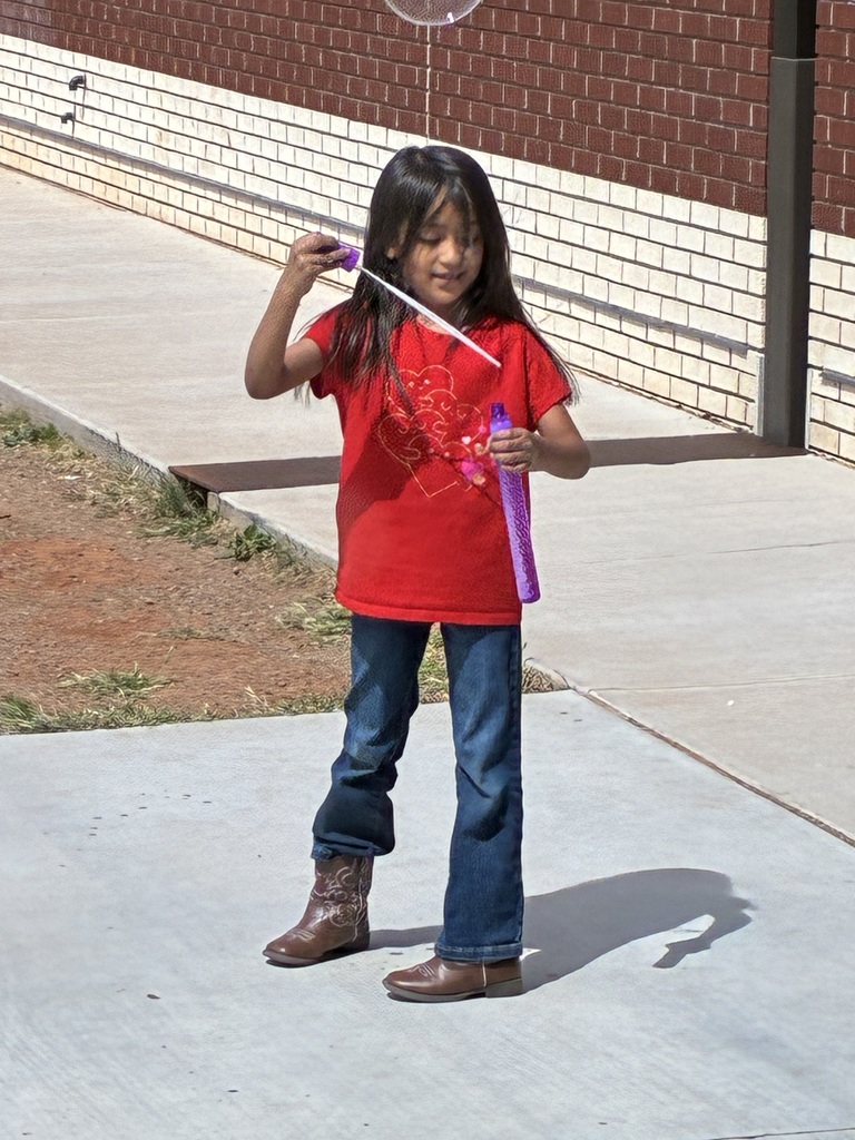 Athena  with bubbles for "B" day - ABC Countdown