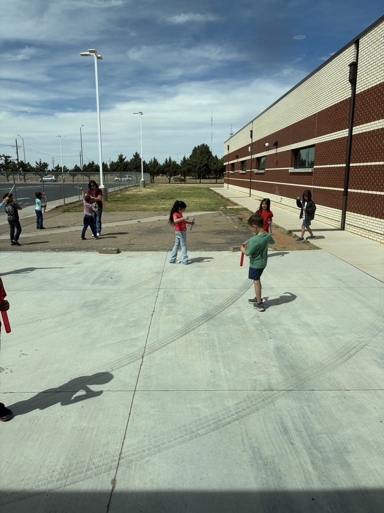 Mrs. Adams class and their bubbles for "B" day -ABC Countdown