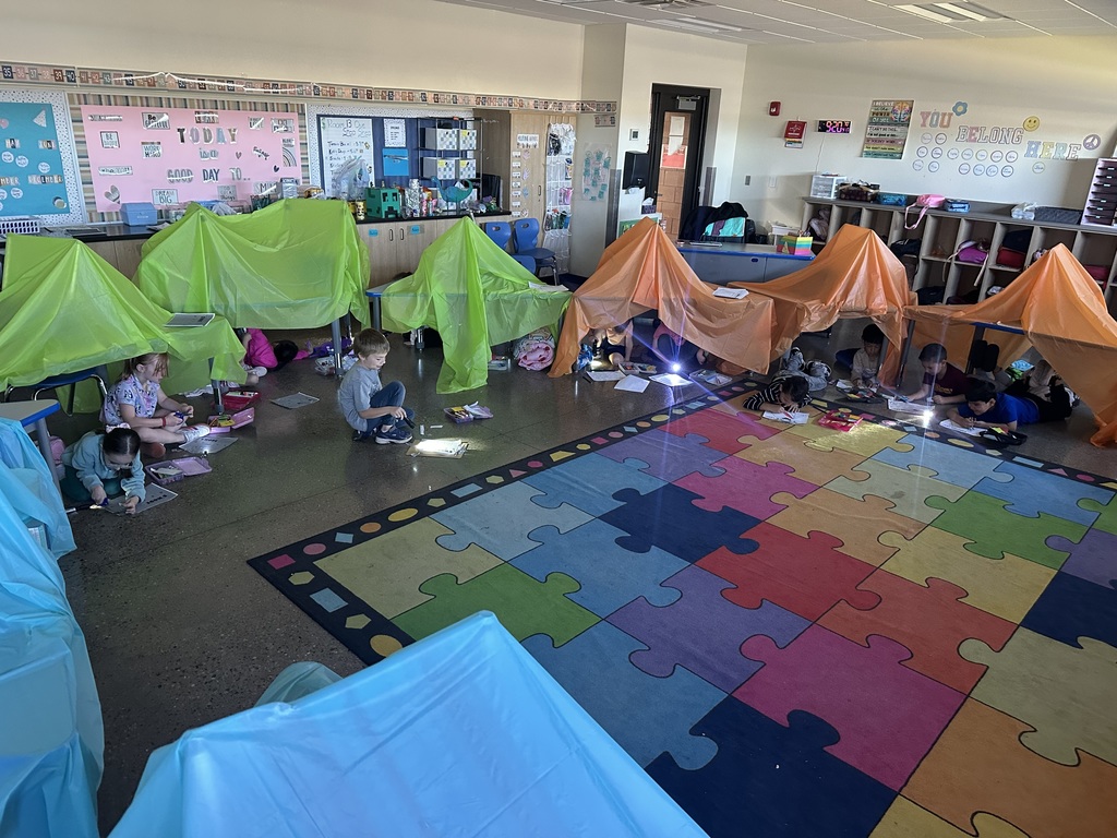 Mrs. Sullivan's class for "C" Camping day! 