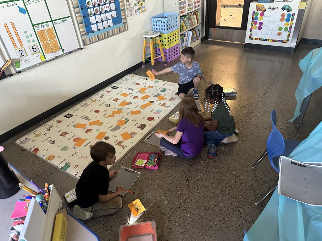 Mrs. Sullivan's class for "C" Camping day! 