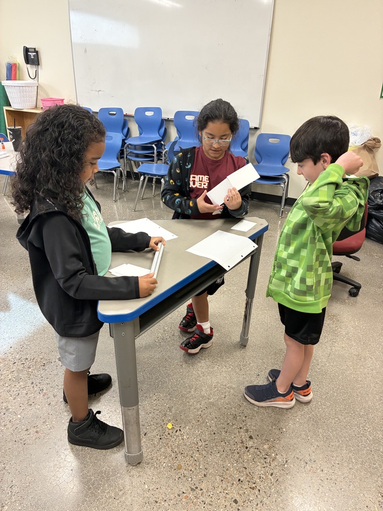 English Language Learners building free standing bridges 