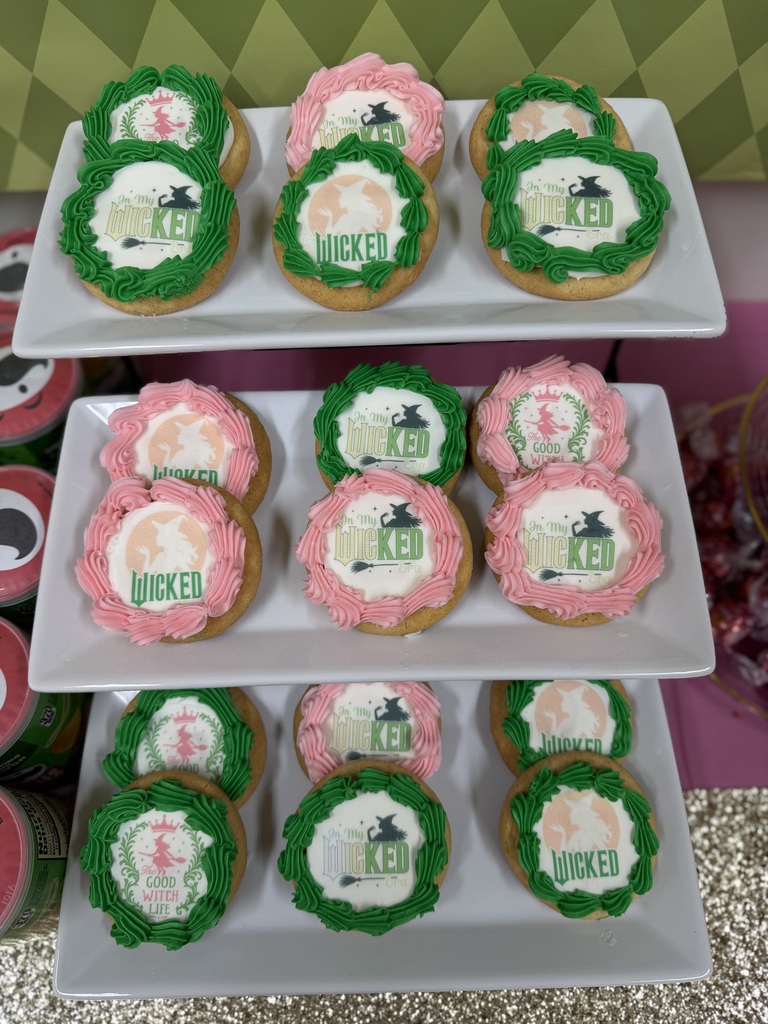 Frosted cookies