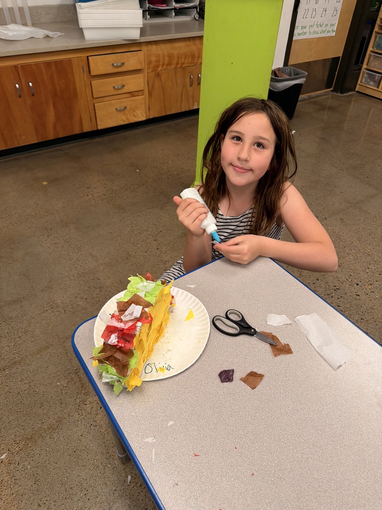Spanish enrichment making Piñatas