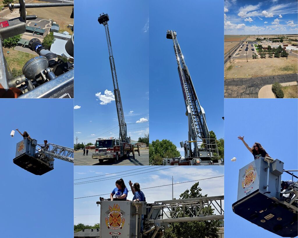 First grade egg drop and fire truck fun
