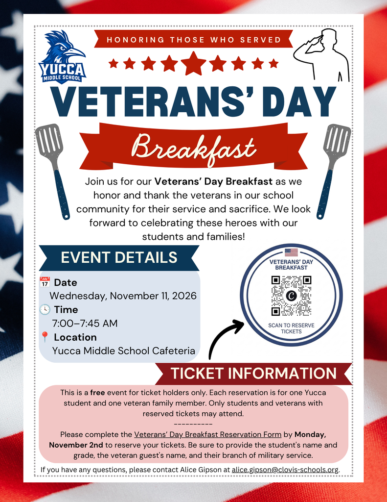Veteran's Day Flyer