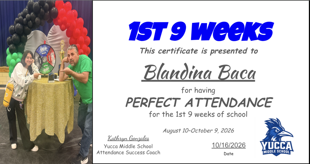 Perfect Attendance