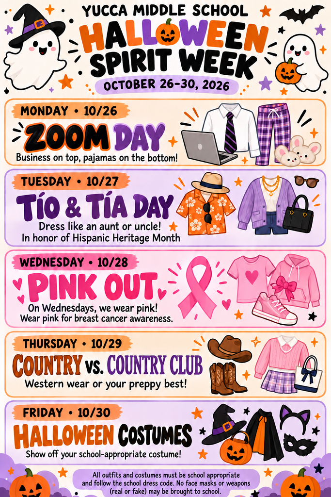 Halloween Spirit Week