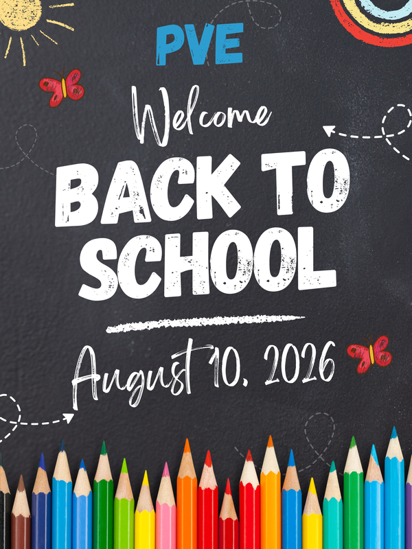 PVE Welcome Back to School, August 10, 2026