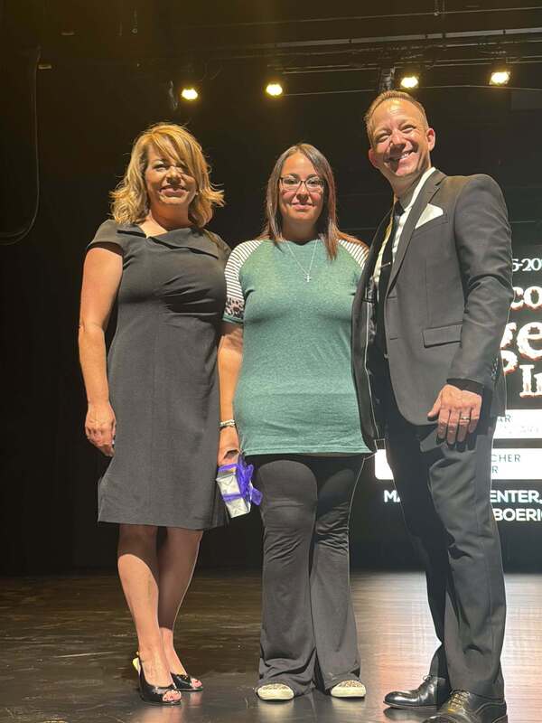 Photo of Amanda Lukkar with Mandy Carpenter and Brandon Boerio