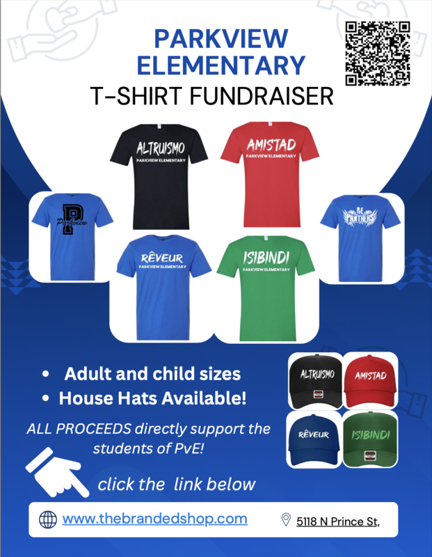 Parkview Elementary; T-shirt Fundraiser