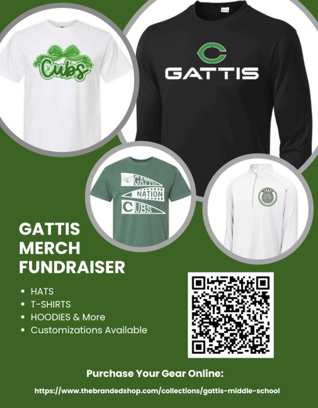Gattis Merch fundraiser