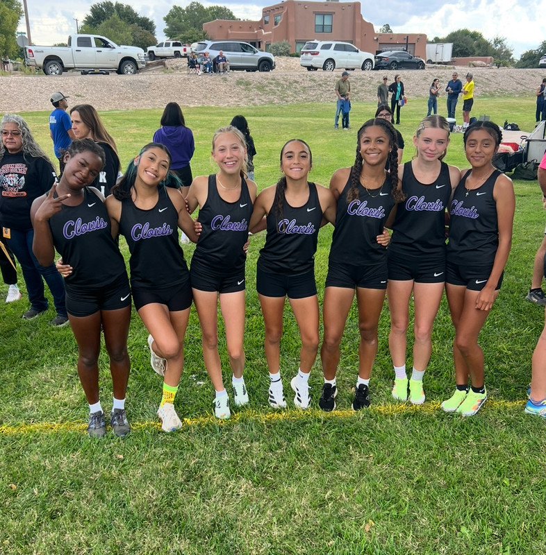 Girls cross country team