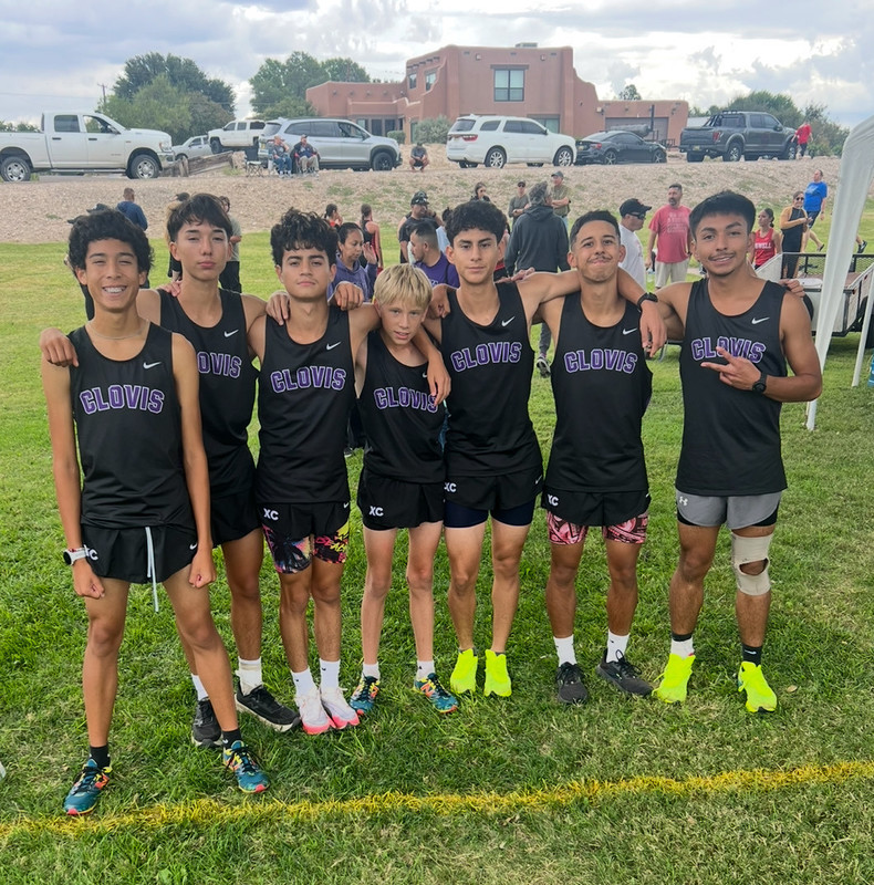 Boys cross country team