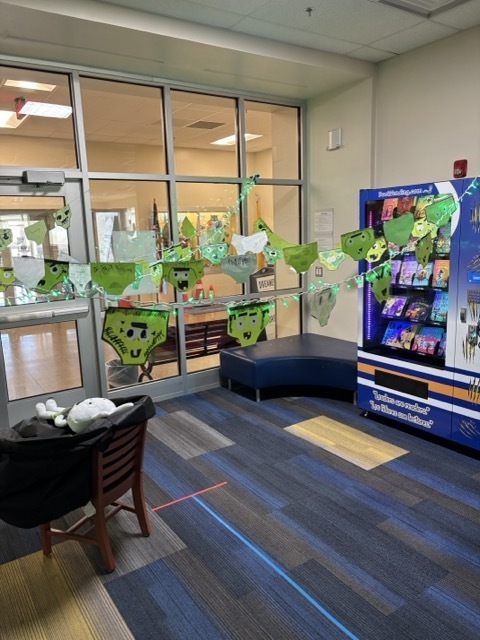 Student artwork of creepy underpants