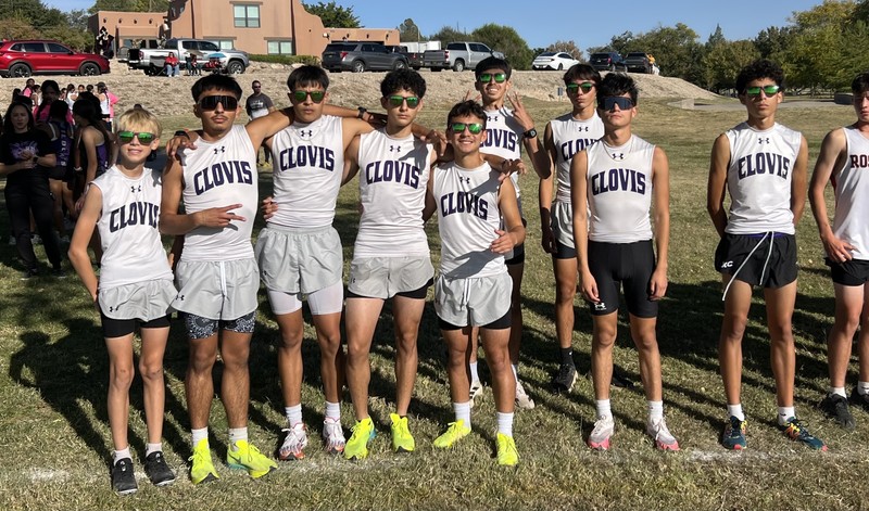 Boys cross country team